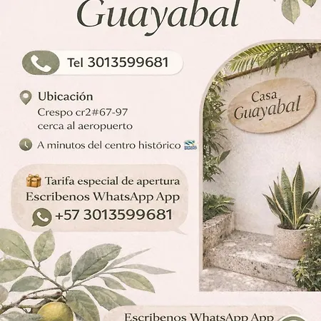 Pensión Casa Guayabal Hostal& Cocina Cartagena